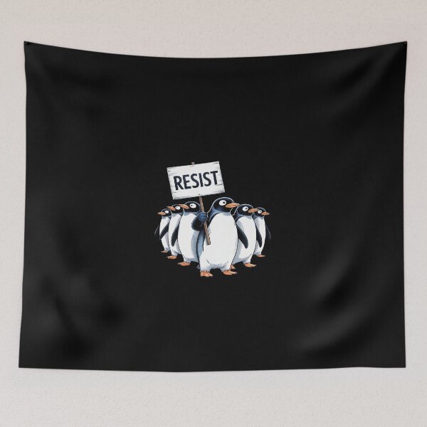 Item preview, Resist Penguin Activism 23  designed and sold by SyntaxClaw.