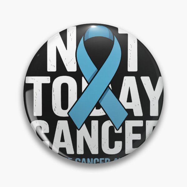 Item preview, Not Today Prostate Cancer - Blue Awareness Survivor Ribbon designed and sold by trinfhri.