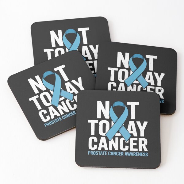 Item preview, Not Today Prostate Cancer - Blue Awareness Survivor Ribbon designed and sold by trinfhri.
