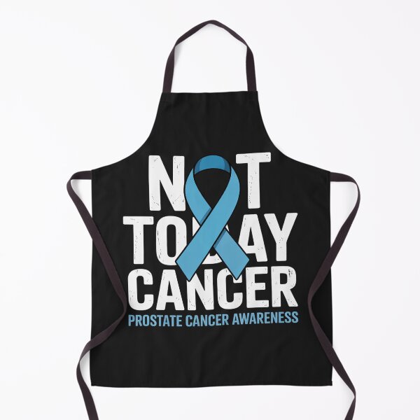 Item preview, Not Today Prostate Cancer - Blue Awareness Survivor Ribbon designed and sold by trinfhri.