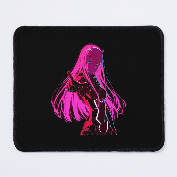 Item preview, Zero Two Neon Pink Anime Art Darling In The Franxx designed and sold by cathnbeltrane.