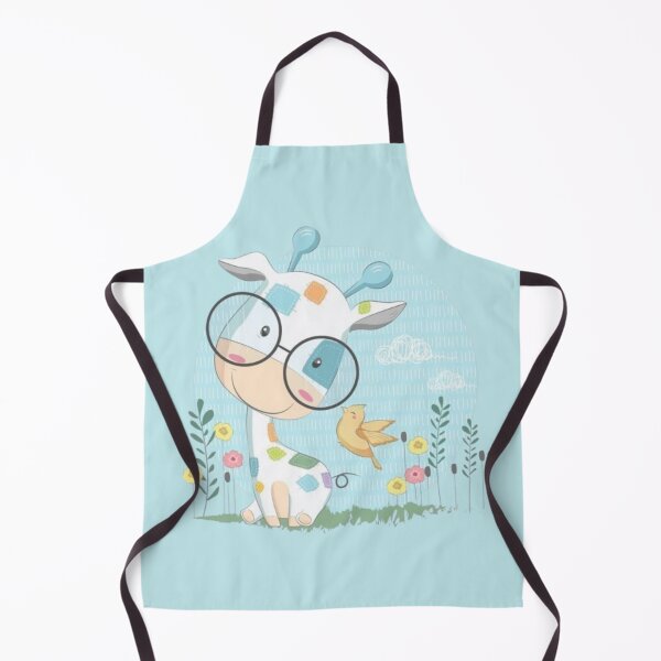 Item preview, Girafe Mignonne avec Lunettes – Design Kawaii pour Enfants designed and sold by MeowLoka ⭐⭐⭐⭐.