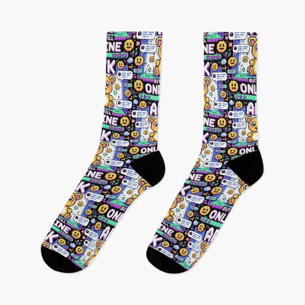 Item preview, AFK But Still Online Pixel Art Kawaii Gamer Aesthetic Art designed and sold by SplashTastic.