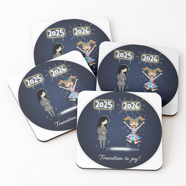 Item preview, 2026: New Year Transformation – From Shadow to Joy designed and sold by JanRizz.