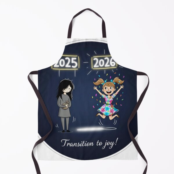Item preview, 2026: New Year Transformation – From Shadow to Joy designed and sold by JanRizz.