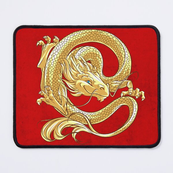 Item preview, Golden dragon of good luck designed and sold by SpiralSP.