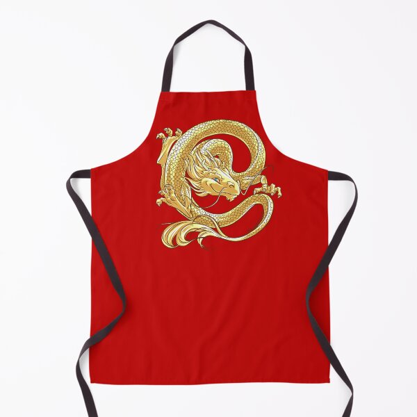 Item preview, Golden dragon of good luck designed and sold by SpiralSP.
