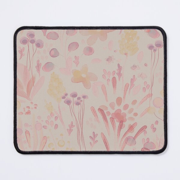 Item preview, Watercolor Wildflower Blush Pink Pastel Beige Floral Pattern - Pale Pink Medley designed and sold by Elisa Moriconi.