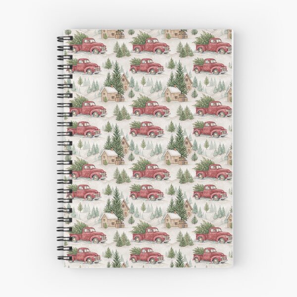 Item preview, Vintage red Christmas truck designed and sold by Merrylands Artshop.