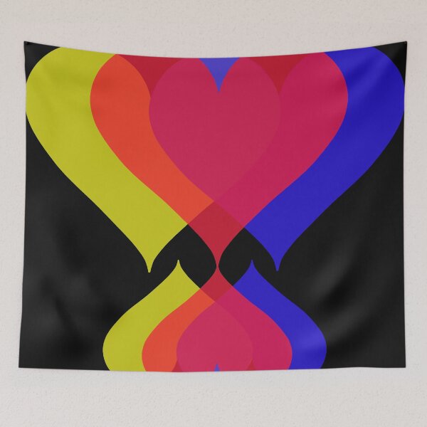 Item preview, Primary colour heart designed and sold by otherangela.