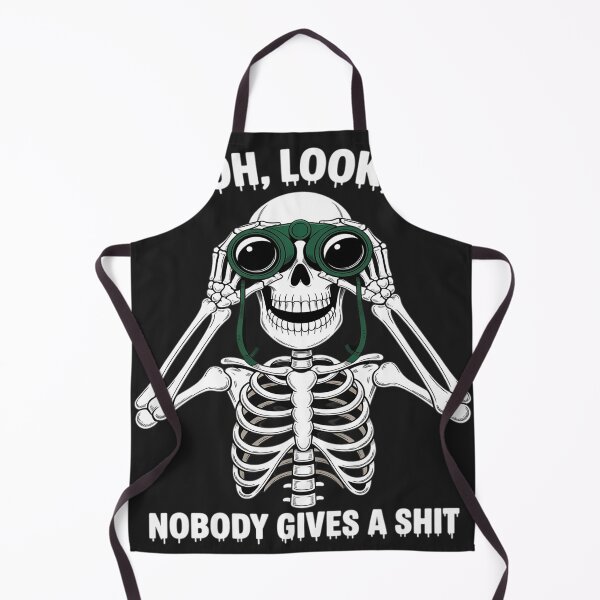 Item preview, Oh Look No One Cares Skeleton Binoculars Art Skeleton Lovers designed and sold by trinfhri.