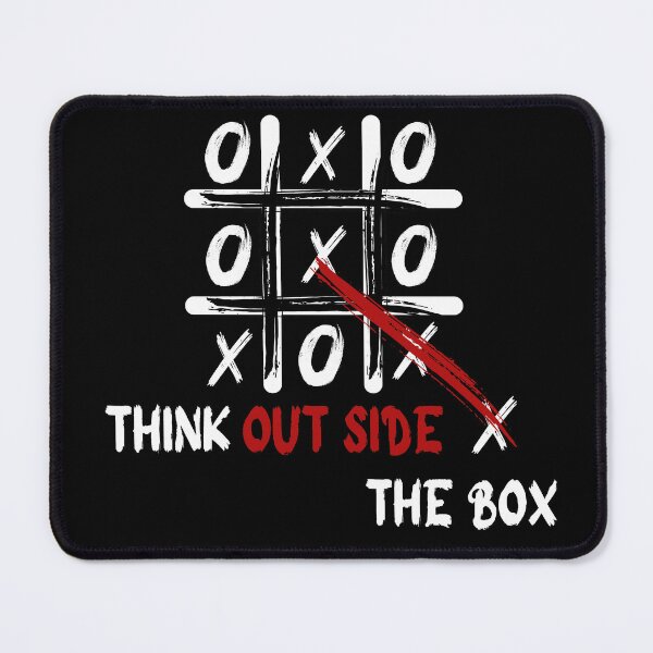 Item preview, Think Out the Box | Creativity & Innovation Quote designed and sold by Gomeey.