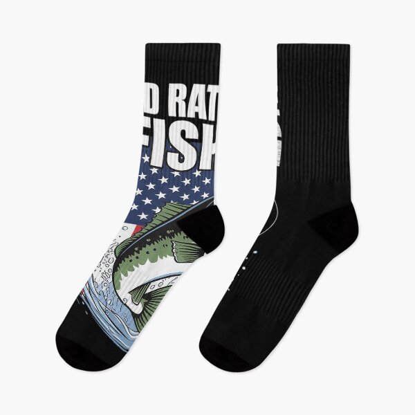 Item preview, I'd Rather Be Fishing Fish Fan Fisherman Humor Bass Fishing  designed and sold by MarryIsMonth.