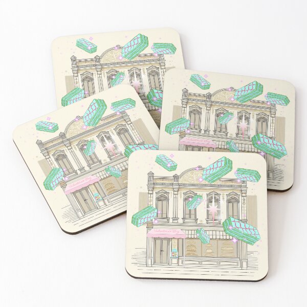 Item preview, Magical Bakery Illustration – Dreamy Cake Shop with Floating Desserts designed and sold by Sugar Wisdom .