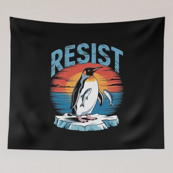 Item preview, Resist Penguin Activism 27  designed and sold by AquaKiev.