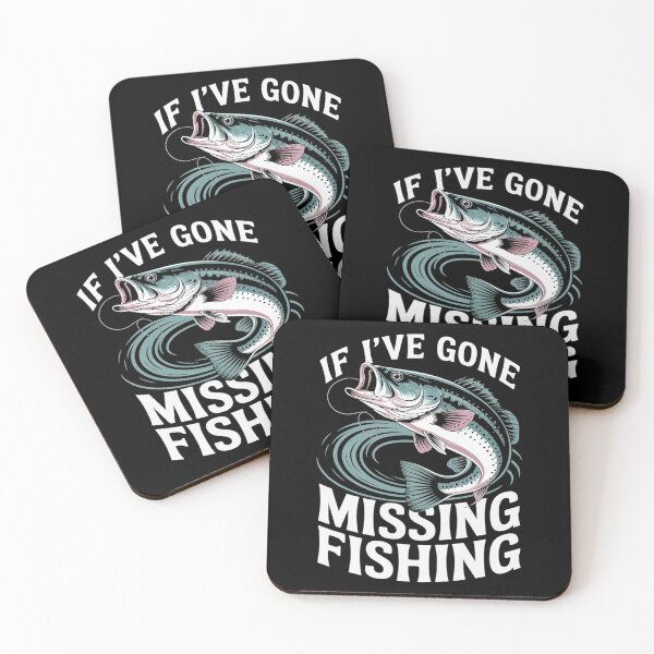 Item preview, If I've Gone Missing I've Gone Fishing - Fish Angling  designed and sold by FadeOfThrone.