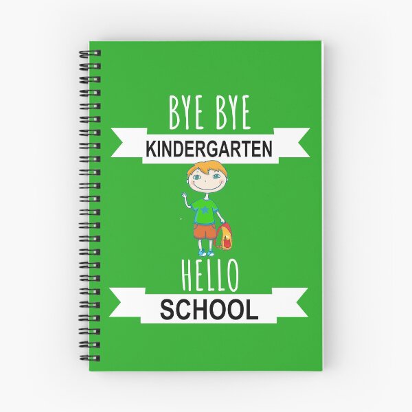 Item preview, Bye bye Kindergarten Hello School designed and sold by Jelisandie.