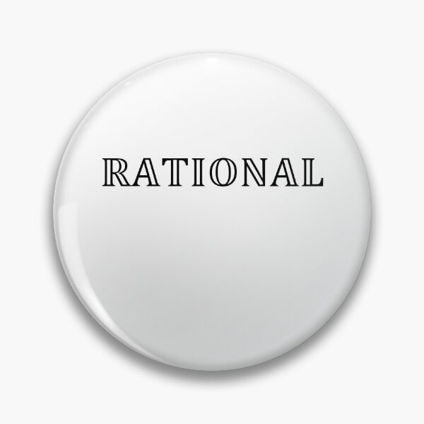 Item preview, Funny Nerdy Rational Math Teacher Black Text designed and sold by MathWare MathClips.