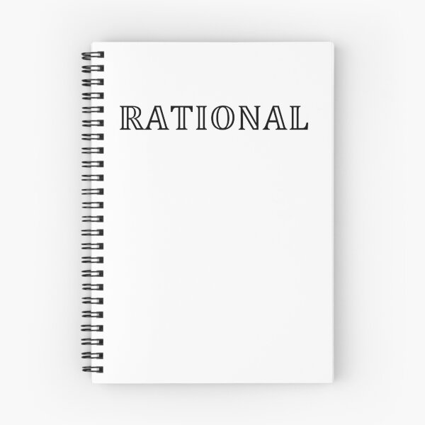 Item preview, Funny Nerdy Rational Math Teacher Black Text designed and sold by MathWare MathClips.