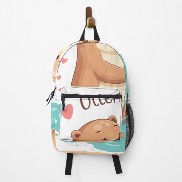 Item preview, Otterly In Love - Cute Otter Couple Holding Hands Funny Valentine Pun designed and sold by Design-Pro-21.