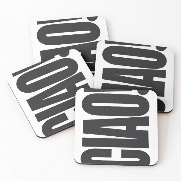 Item preview, CIAO! – Minimalist Retro Typography Print designed and sold by ISLASOLANA .