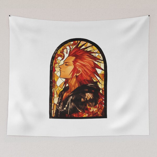 Item preview, Stained Glass Axel - Kingdom Hearts  designed and sold by oellbaeim.