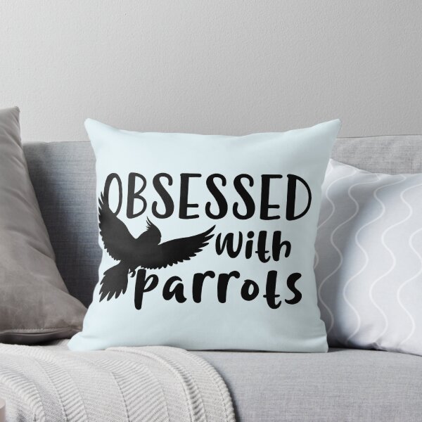 Item preview, Obsessed with parrots designed and sold by FandomizedRose.
