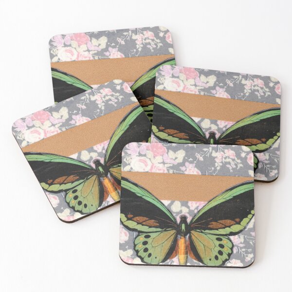 Item preview, Butterfly Flower Collage designed and sold by Jem Sabre.