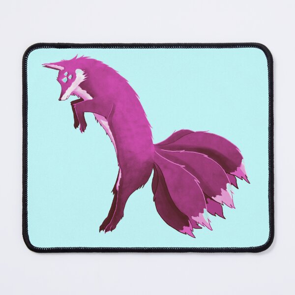 Item preview, Kitsune (pink) designed and sold by AnubisAltarArt.