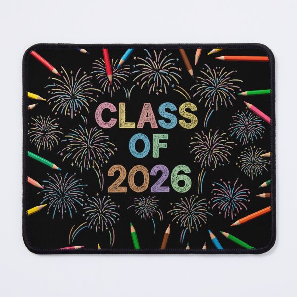 Item preview, Class of 2026 Graduation Colorful Chalkboard Teacher T-Shirt designed and sold by FUIRY .