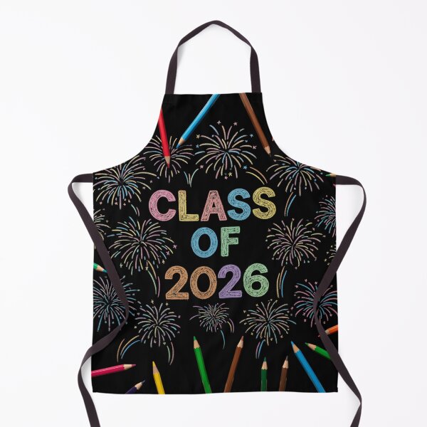 Item preview, Class of 2026 Graduation Colorful Chalkboard Teacher T-Shirt designed and sold by FUIRY .
