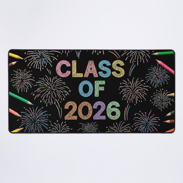Item preview, Class of 2026 Graduation Colorful Chalkboard Teacher T-Shirt designed and sold by FUIRY .