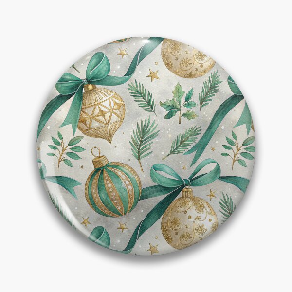 Item preview, Luxurious Christmas design with gold ornaments designed and sold by Merrylands Artshop.