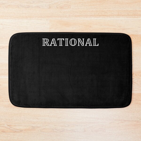 Item preview, Funny Nerdy Rational Math Teacher White Text designed and sold by MathWare MathClips.
