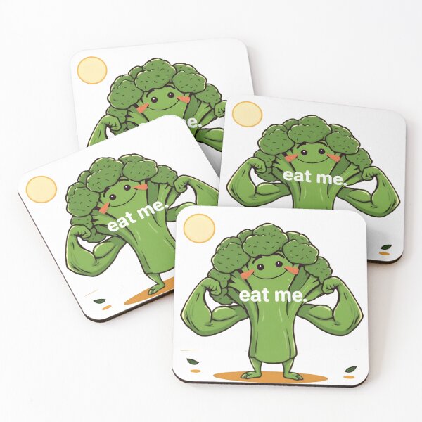 Item preview, Funny Strong Broccoli Gym Fitness Pun designed and sold by LowBattery Social Club.