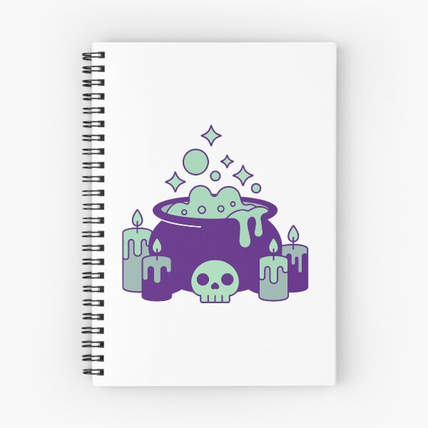 Item preview, Witch Cauldron Potion – Cute Spooky Halloween Magic Illustration designed and sold by Horrify.