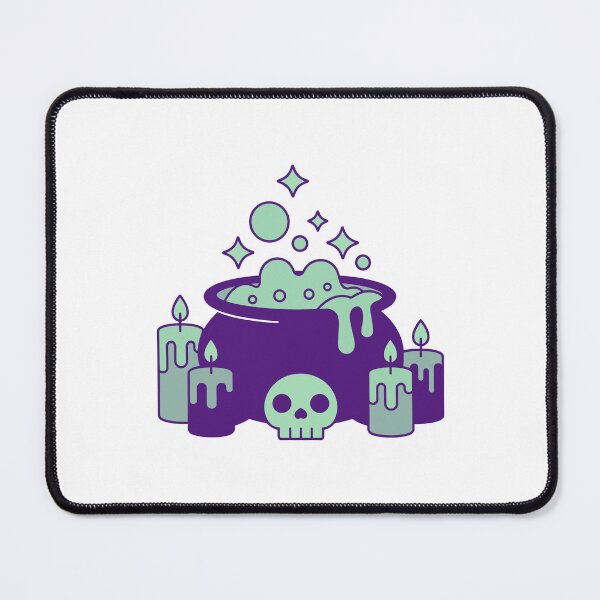 Item preview, Witch Cauldron Potion – Cute Spooky Halloween Magic Illustration designed and sold by Horrify.