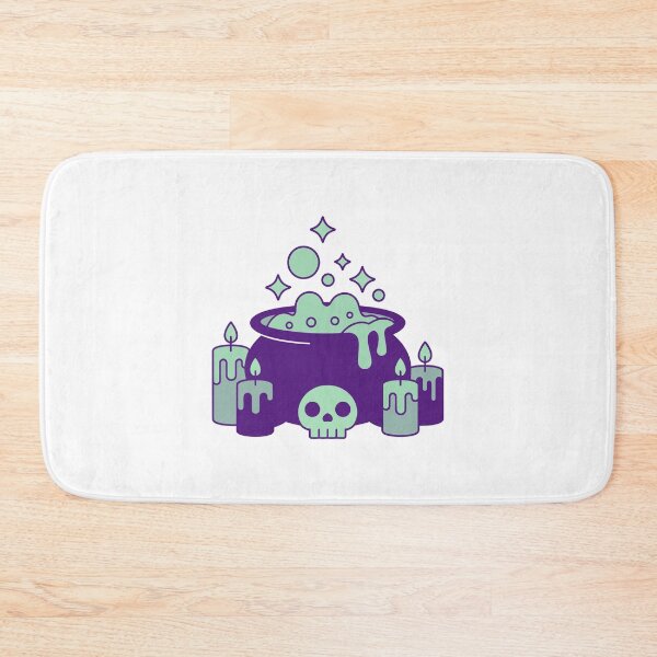 Item preview, Witch Cauldron Potion – Cute Spooky Halloween Magic Illustration designed and sold by Horrify.