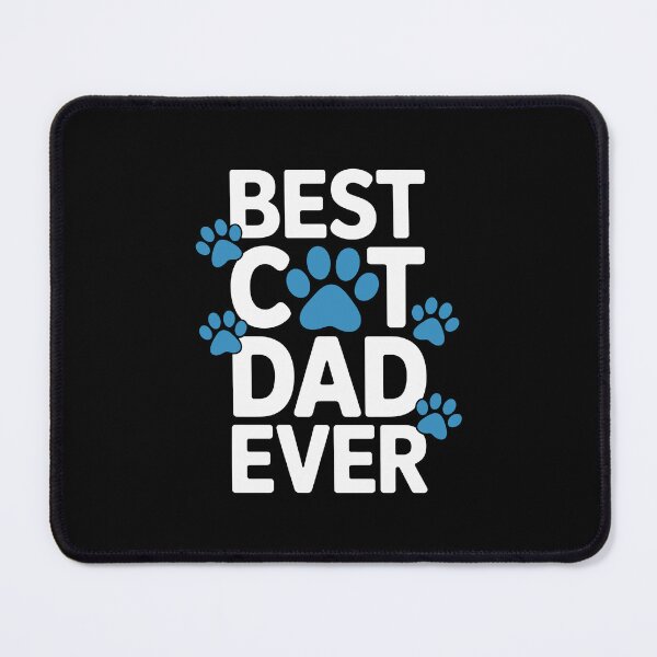 Item preview, Best Cat Dad Ever designed and sold by jkrphoto.