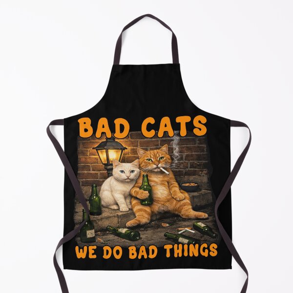 Item preview, Bad Cats We Do Bad Things Funny Drinking designed and sold by TeeARTHY.
