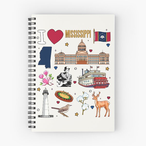 Item preview, Mississippi State Pride - Landmarks, Nature & Blues Culture Art designed and sold by mashmosh.