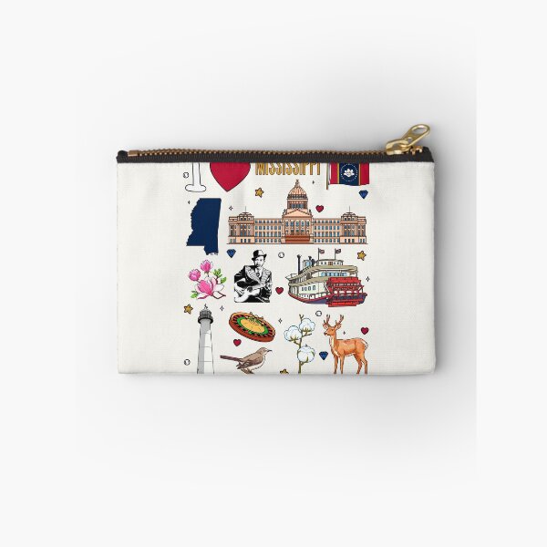 Item preview, Mississippi State Pride - Landmarks, Nature & Blues Culture Art designed and sold by mashmosh.