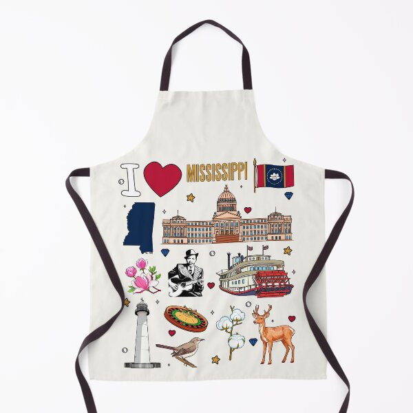 Item preview, Mississippi State Pride - Landmarks, Nature & Blues Culture Art designed and sold by mashmosh.