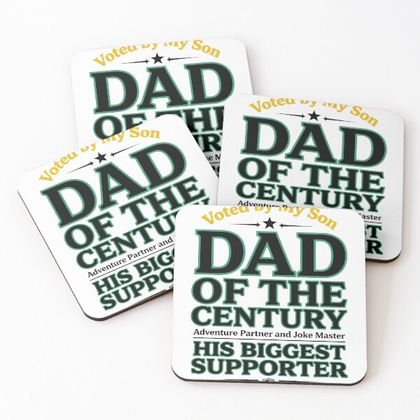 Item preview, Dad of the Century Voted by My Son Father's Day Hero designed and sold by Dxvect.