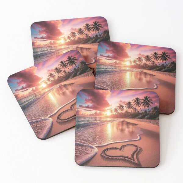 Item preview, Tropical Paradise Romantic Heart designed and sold by Angelstkw.