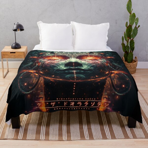 Item preview, Cyber Ritual Entity With Glowing Eyes designed and sold by DarkSpaceVibes.