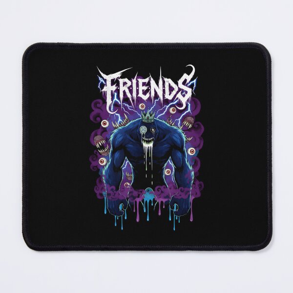 Item preview, Friends Blue Monster Crown - Indie Horror Mascot Shirt designed and sold by Harbor-Pixel.