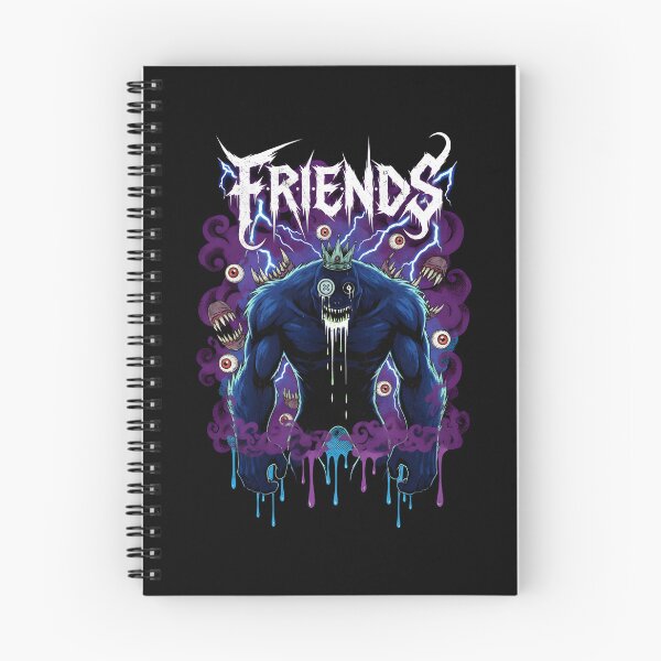 Item preview, Friends Blue Monster Crown - Indie Horror Mascot Shirt designed and sold by Harbor-Pixel.