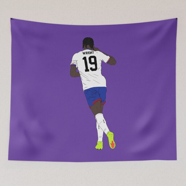Item preview, Haji Wright USA Soccer Minimalist World Cup designed and sold by Hevding.