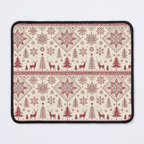 Item preview, Scandinavian Christmas pattern designed and sold by Merrylands Artshop.